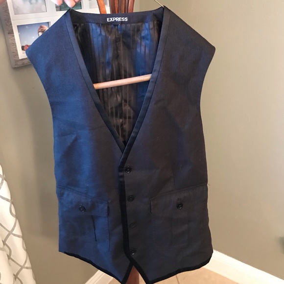 Express Other - New Express Men Formal Button Down Vest